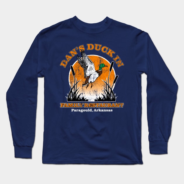 Dan's Duck In Long Sleeve T-Shirt by rt-shirts